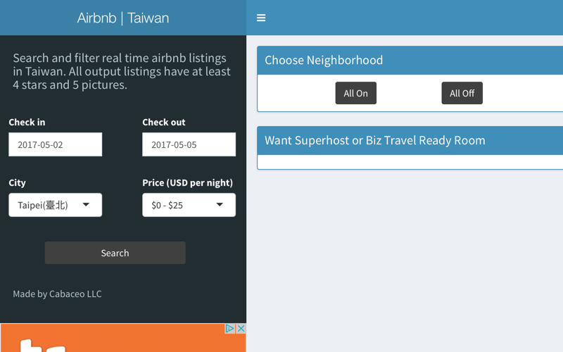Airbnb-Taiwan